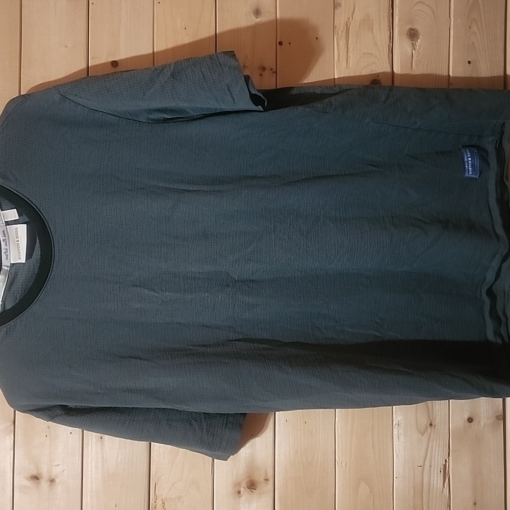 Scotch & Soda Amsterdam Mens Shirt 100% Cotton Size Large